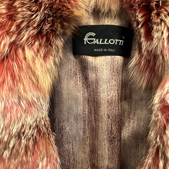 FGallotti  Leather Jacket pale pink - Picture 4 of 8